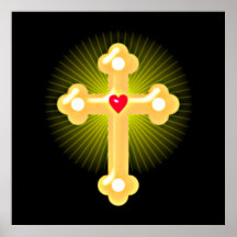 Kreuz cross plakate