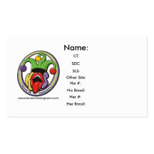 Krewe Of Swingtown Introduction Cards Business Card Template