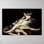 Kriemhild Throws Herself On The Dead Siegfried By Posters