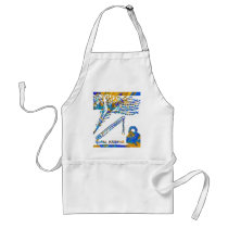 Krishna - Flute, Peacock Feather n Buttermilk Apron