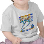 Krishna - Flute, Peacock Feather n Buttermilk T-shirt