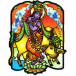 Krishna Photo Sculpture