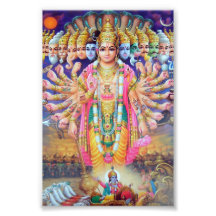 Krishna Vishvarupa Print (4" x 6") Photograph