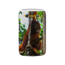 Krista Orangutan Official Fan Club Photo Blackberry Case