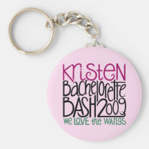 Kristen Bachelorette Bash 09 Keychains