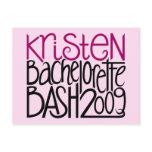 Kristen Bachelorette Bash 09 Post Card