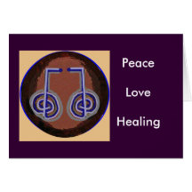 KRIYA - healing activity Greeting Card