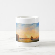Kronstadt Fort Emperor Alexander  Ivan Aivazovsky Mugs