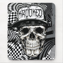 Krooked skull mousepad