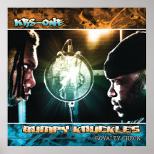 KRS-One / Bumpy Knuckles "Royalty Check" Poster