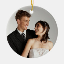 KRW 1st Christmas Together Custom Photo Ornament