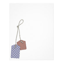 KRW Americana Tags Letterhead
