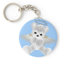 KRW Angel Teddy Key Chains