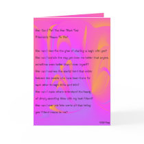 KRW Best Friend Card