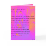 KRW Best Friend Card