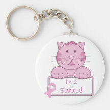 KRW Breast Cancer Survivor Key Chain