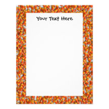 KRW Candy Corn 4.25x5.5 Custom Invitation