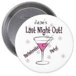 KRW Custom Bride's Last Night Out Bachelorette Pin