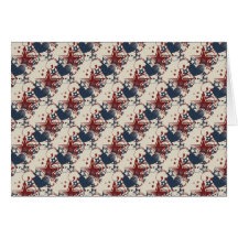 KRW Custom Fourth of July Party Invitation Greeting Cards