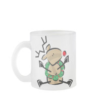 KRW Cute Cartoon Reindeer Mugs