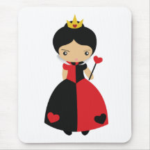 KRW Cute Queen of Hearts Mouse Pad