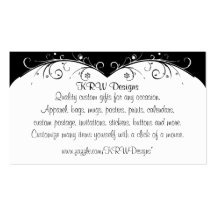 KRW Designs Business Cards