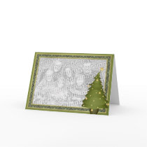 KRW Fun Lil Christmas Tree Custom Photo Card