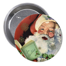 KRW Fun Vintage Santa Claus Pins
