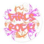 KRW Girls Rock Grafitti Grunge stickers