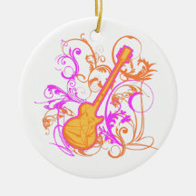 KRW Girls Rock Guitar Grunge Ornament