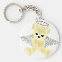 KRW Guardian Angel Bear Keychain