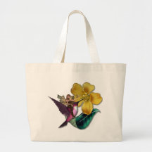 KRW Hummingbird Faery Canvas Bag