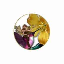 KRW Hummingbird Faery Ornament Cut Outs