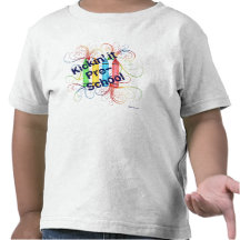 KRW Kickin' It Pre-School Crayons Grunge T Shirt