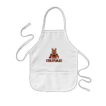 KRW Kid's Reindeer Christmas Apron