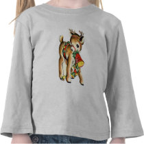 KRW Kid's Retro Reindeer Shirt