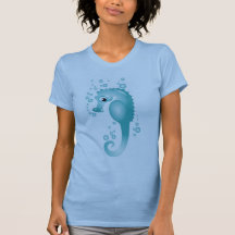 KRW Ladies Cute Seahorse T-Shirt