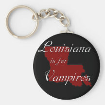 KRW Louisiana is for Vampires Keychains