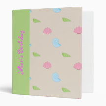 KRW Mermaid Sea Shell Birthday Keepsake Album ** 3 Ring Binder