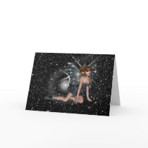 KRW Night Sky Faery Greeting Cards