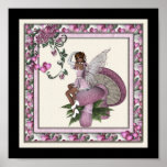 KRW Pink Heart Fairy Posters