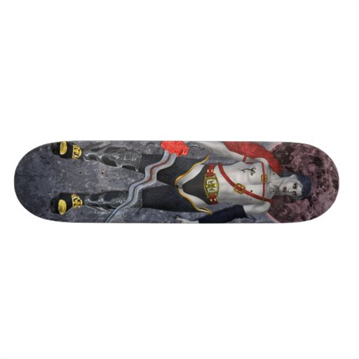 KRW Prince of Darkness Vampire Custom Skate Board