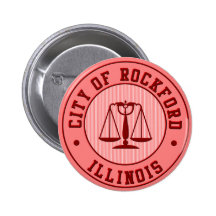 KRW Rockford Peach Baseball Team Pin