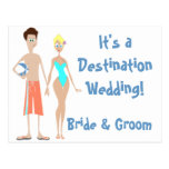 KRW Save the Date Destination Wedding Card Post Card