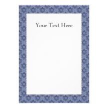 KRW Star of David 5 X 7 Custom Invitation