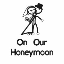 KRW Toon Bride and Groom Honeymoon Embroidered Polo Shirt