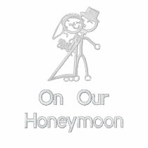 KRW Toon Bride and Groom Honeymoon Polo