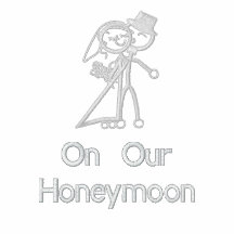 KRW Toon Bride and Groom Honeymoon Polo