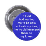KRW Touch My Toes Funny Pins