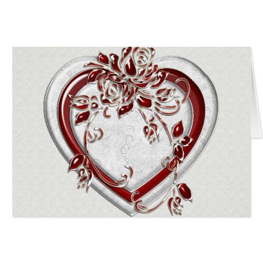 KRW Valentine Heart Cards